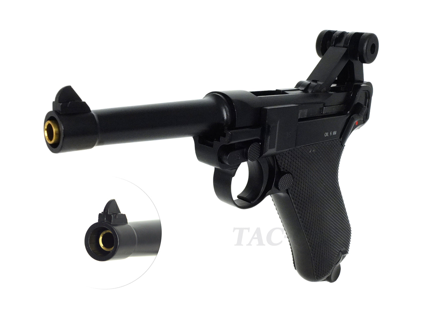 KWC LUGER P08 4inch CO2 블로우백 가스건.