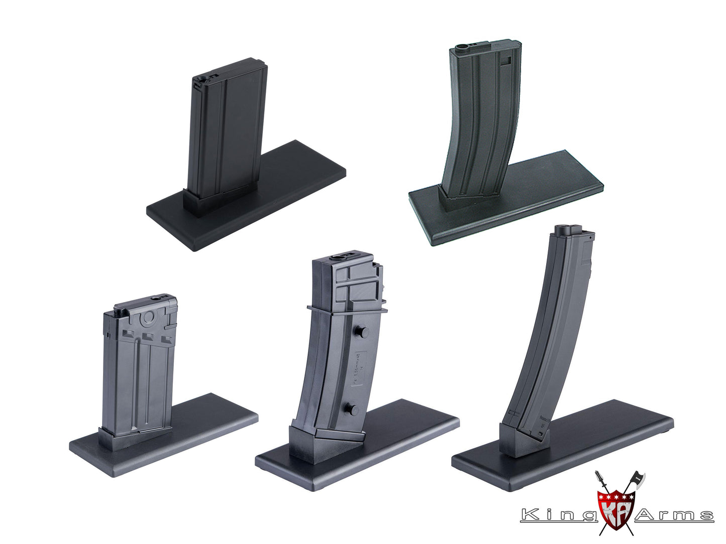 KING ARMS AEG Series Display Stand.
