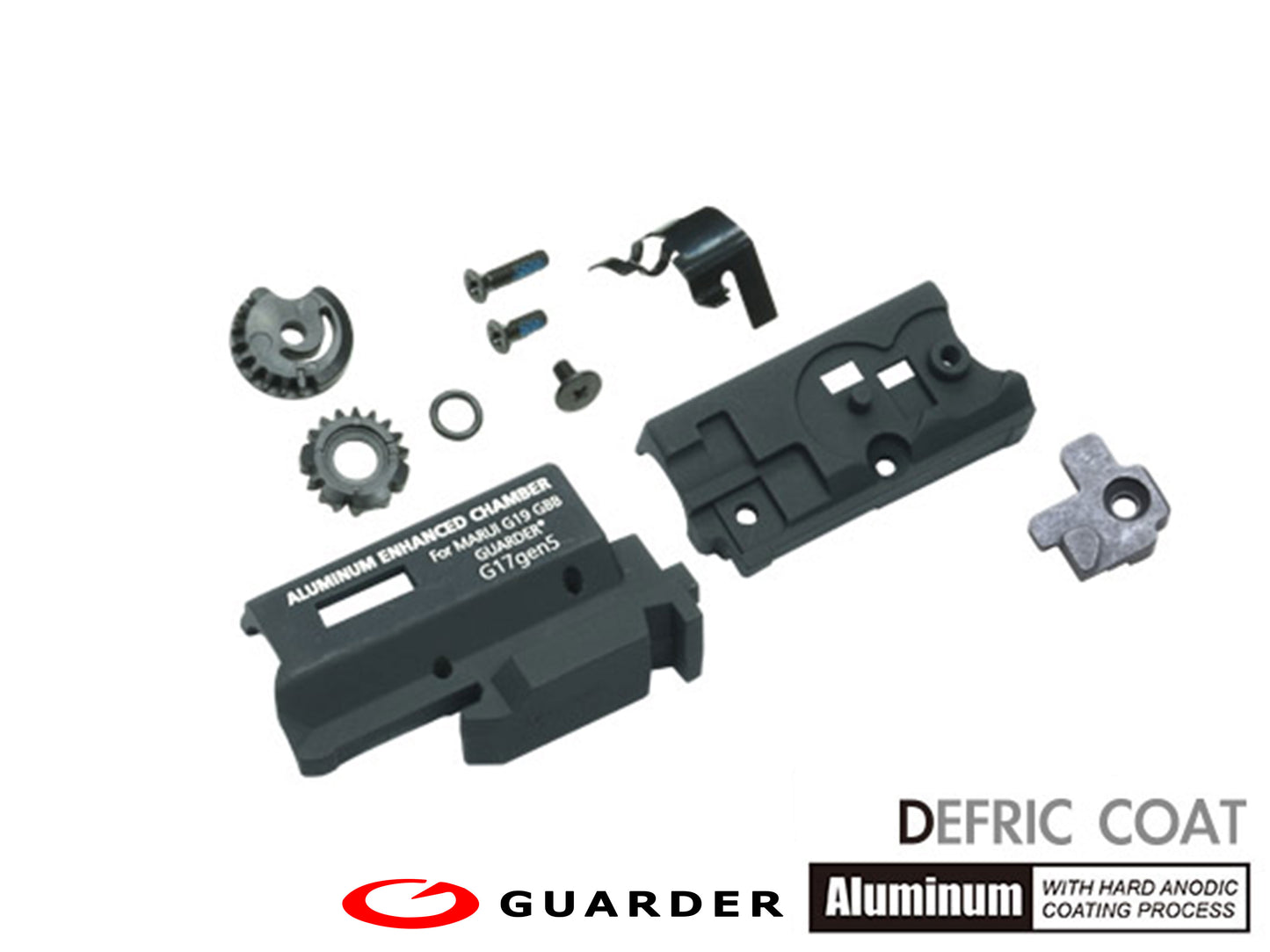 GUARDER TOKYO MARUI G17 Gen5 MOS GBB ALU Hop-Up Chamber.