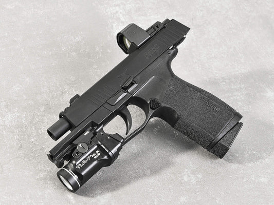 ParaBellum P365 X-MACRO Comp Style Modification Kit for EMG SI SMP Airsoft Gas Blowback Pistol.