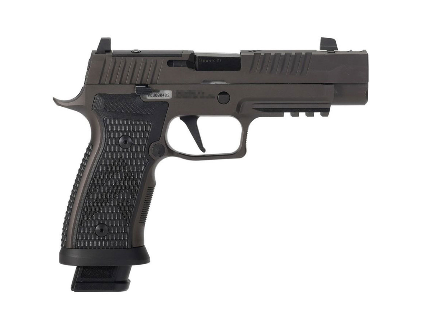 Parabellum P320 AXG Legion 블로우백 가스핸드건.