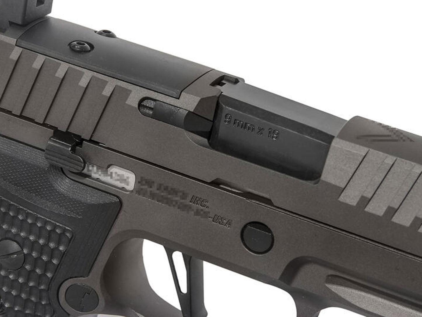 Parabellum P320 AXG Legion 블로우백 가스핸드건.