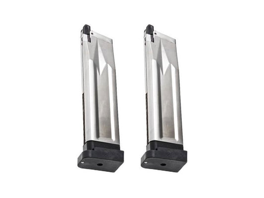 SRC HI-CAPA Series 32rds Extended Gas Magazine.(Silver)