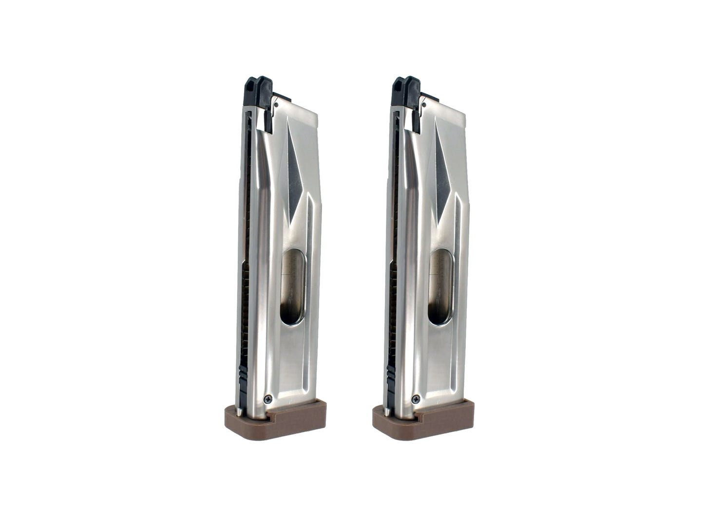 SRC HI-CAPA Series 32rds CO2 Extended Magazine.(Silver)