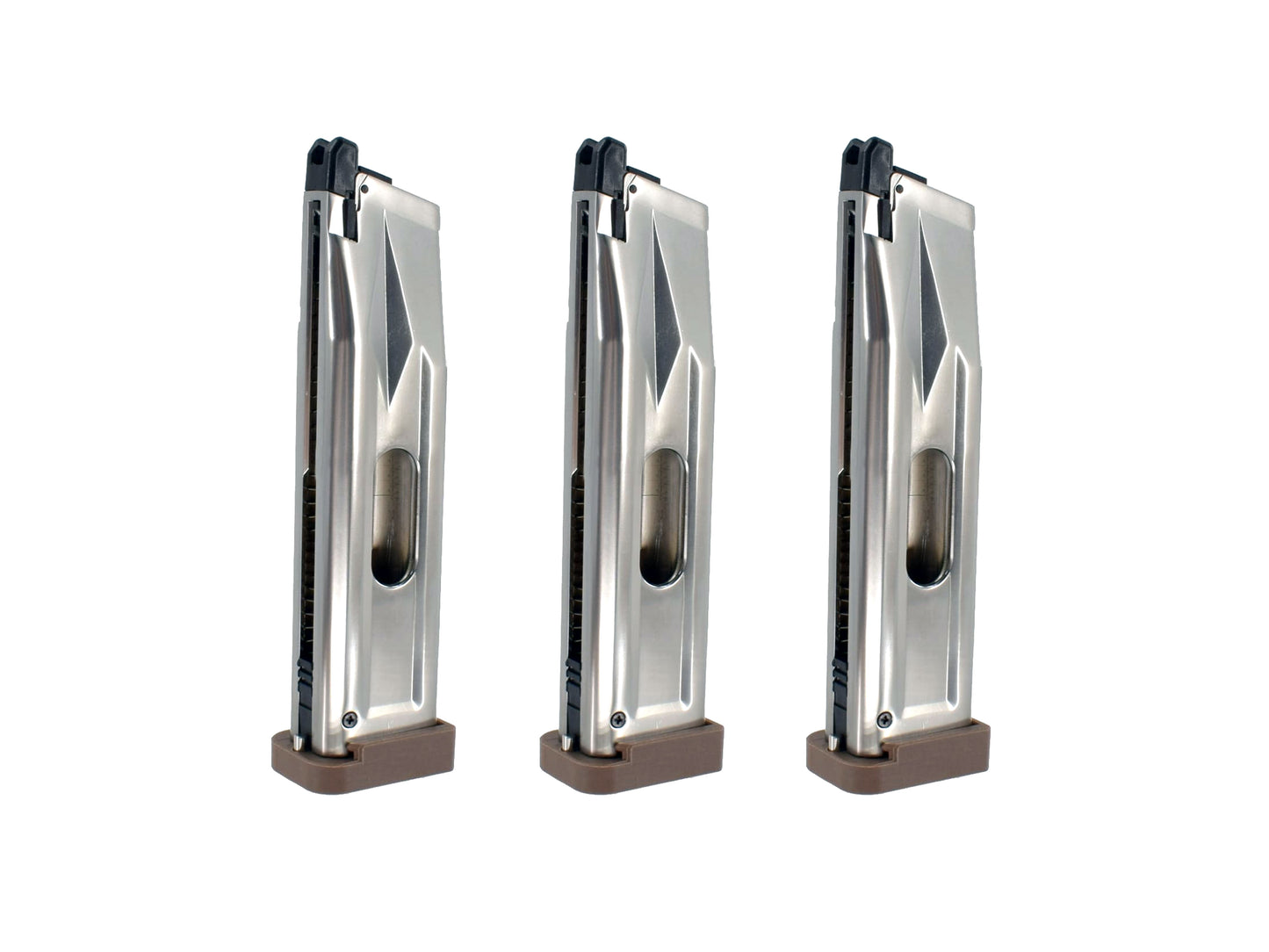 SRC HI-CAPA Series 32rds CO2 Extended Magazine.(Silver)