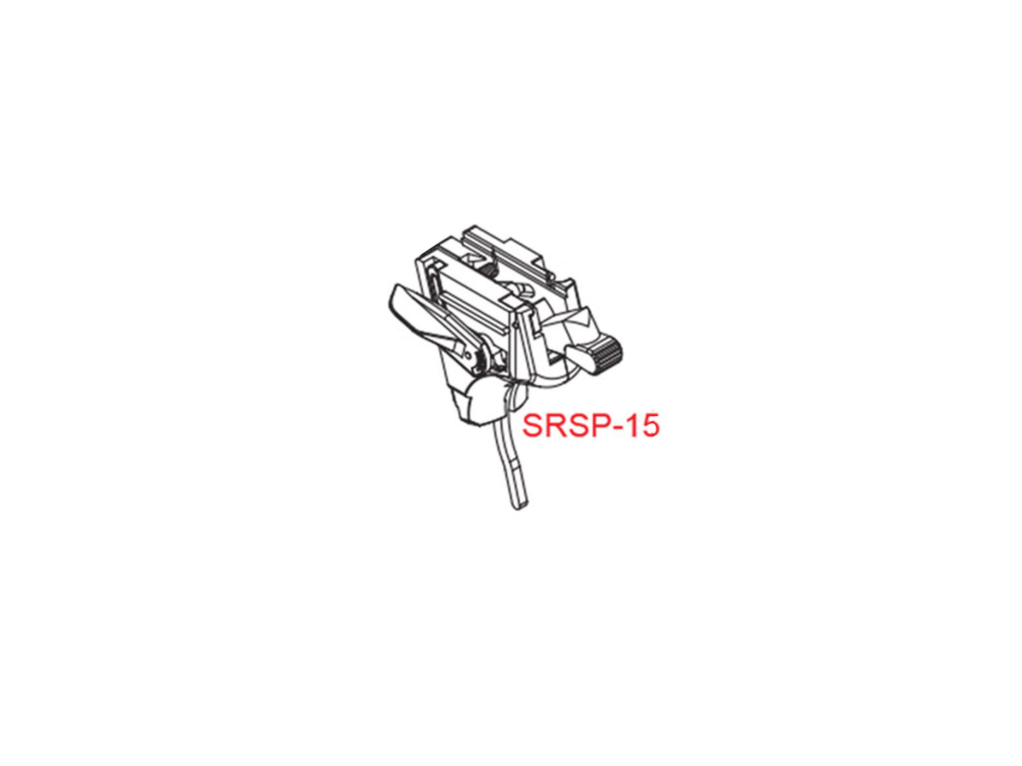 SRC SR-SP 系列 氣體反沖 手槍 原廠備用零件.