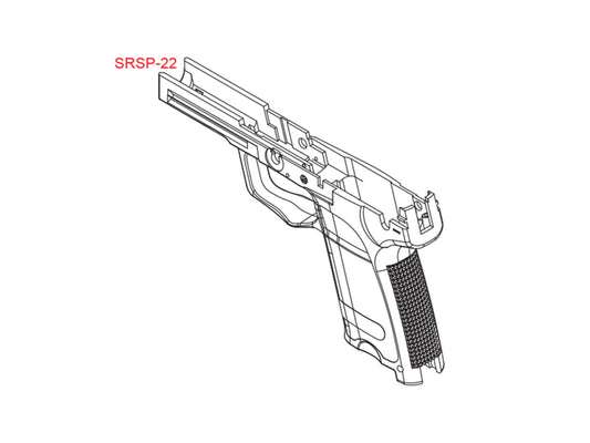 SRC SR-SP Series Airsoft Pistol Replacement Part.