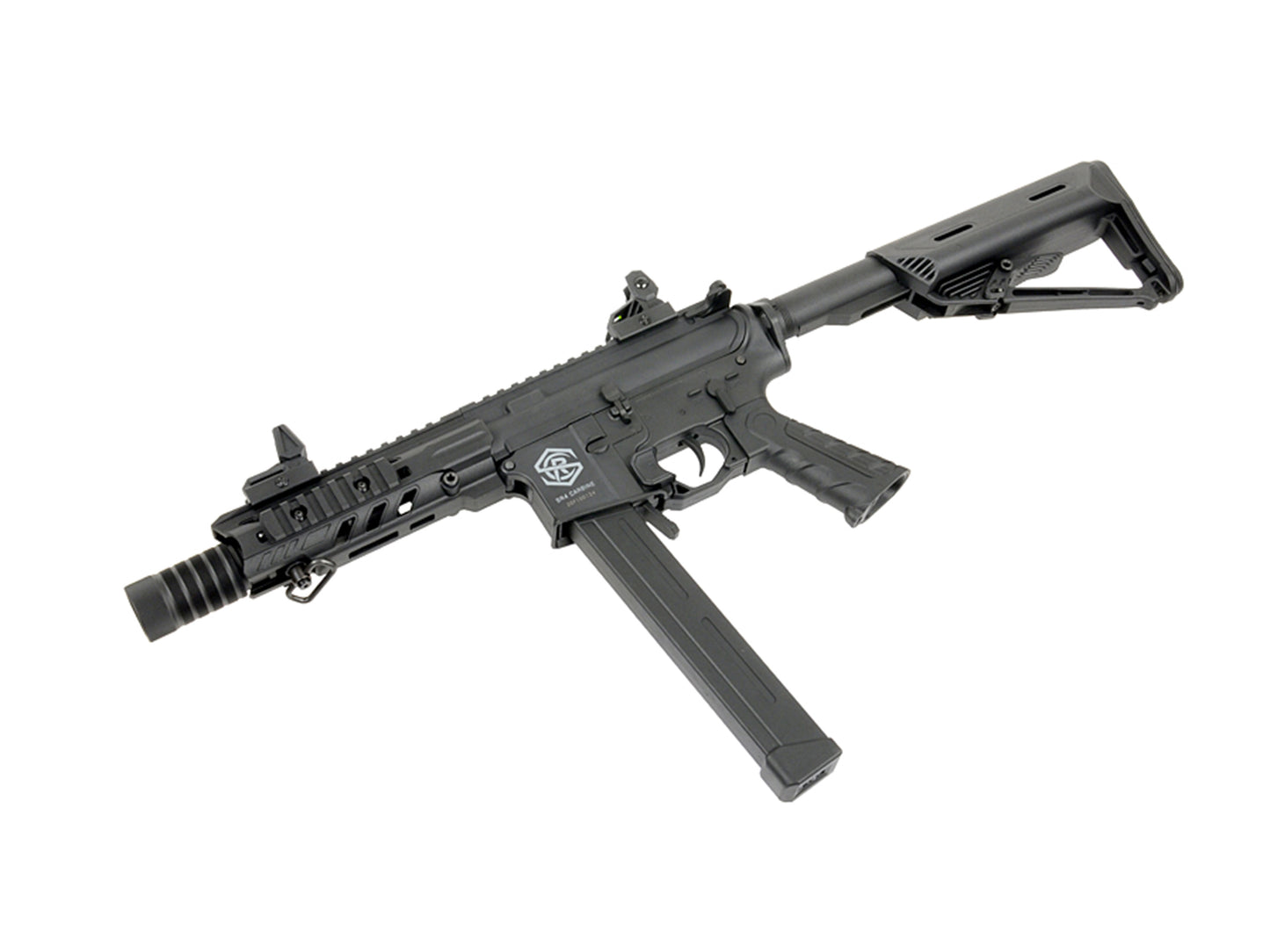 SRC SR4 FALCON ( M4 ) シリーズ 電動ガン用 9MM スタイル 110連 スペアマガジン.(6本)