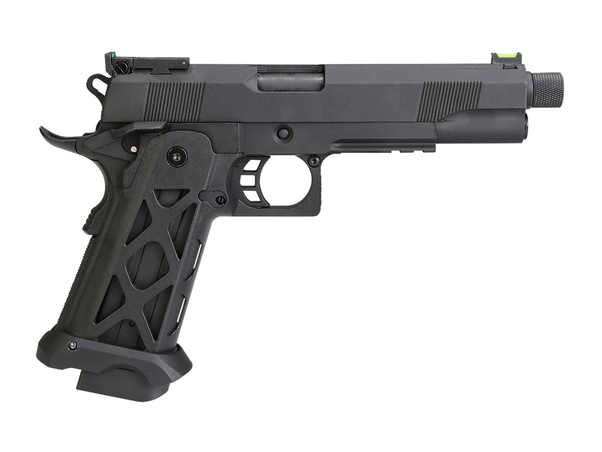 SRC ELITE MK II 5.1" Gas Blowback Airsoft Pistol.