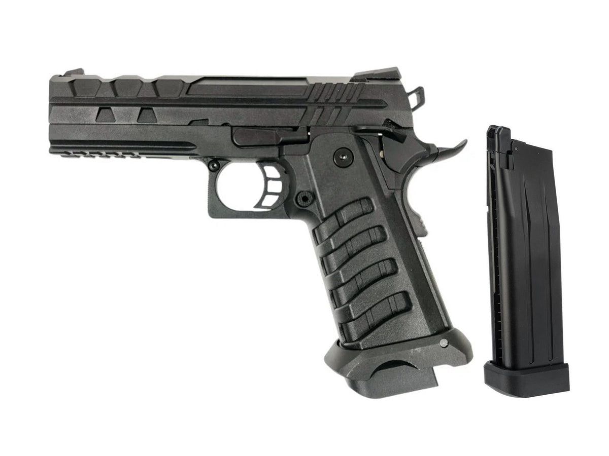 SRC TARTARUS MK III 4.3" Gas Blowback Airsoft Pistol.