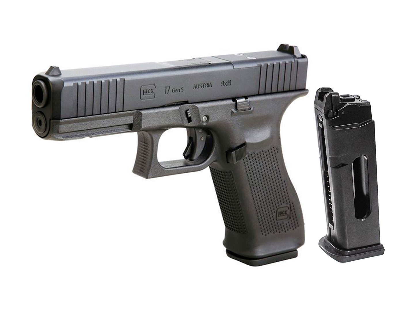 UMAREX | SRC GLOCK 17 Gen5 MOS CNC Steel 블로우백 CO2가스건.