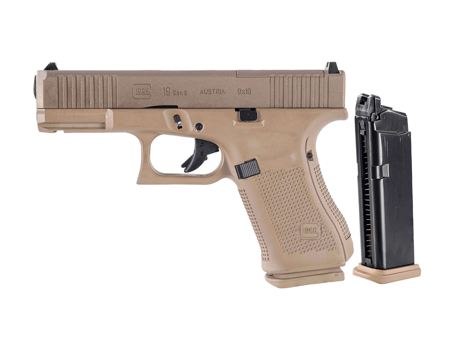 UMAREX | SRC GLOCK 19 Gen5 MOS 氣動退鏜 瓦斯手槍.