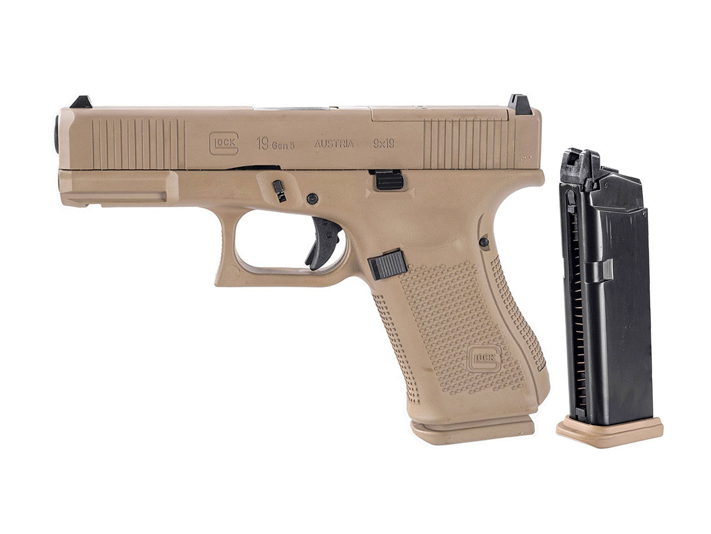 UMAREX | SRC GLOCK 19 Gen5 MOS 氣動退鏜 瓦斯手槍.