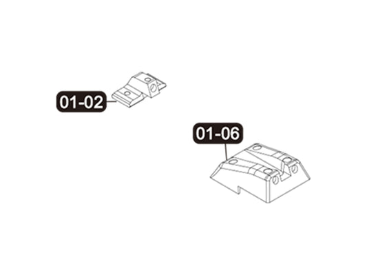 UMAREX | VFC H&K VP9 Series Airsoft Pistol Replacement Part.