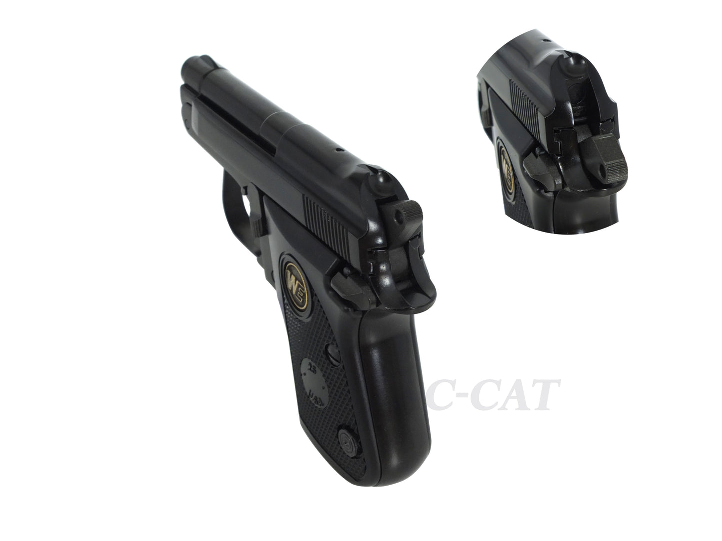 WE Beretta M950 Jetfire 미니 블로우백 가스핸드건.