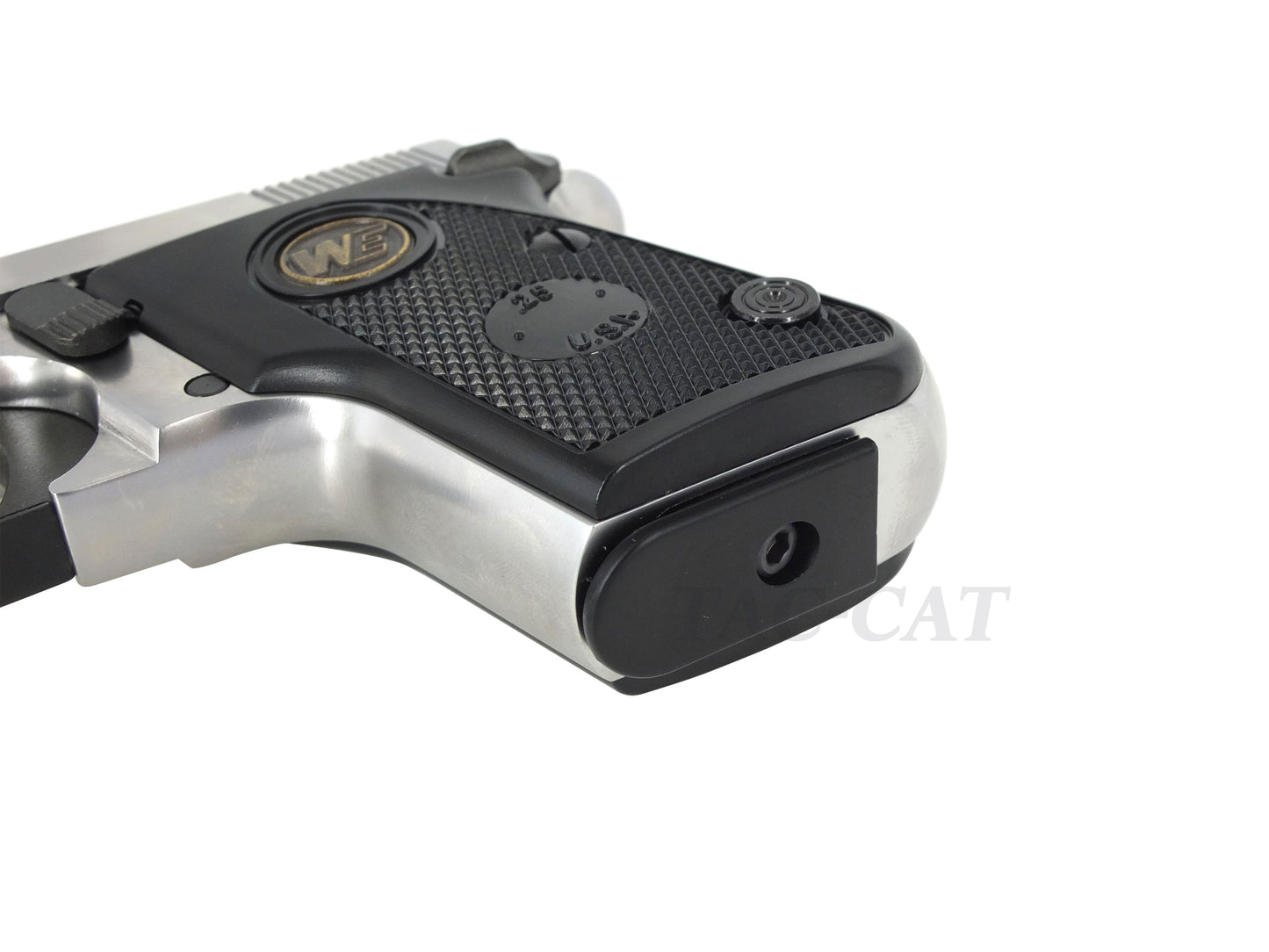 WE Beretta M950 Jetfire 미니 블로우백 가스핸드건.