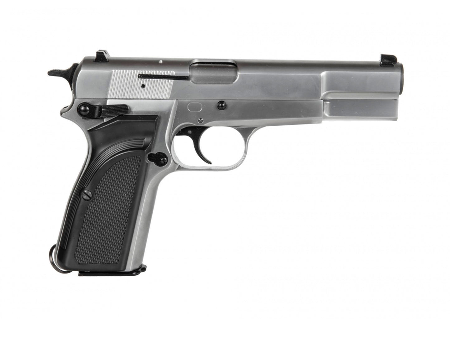 WE FN Browning Hi-Power MK III Gas Blowback Airsoft Pistol.