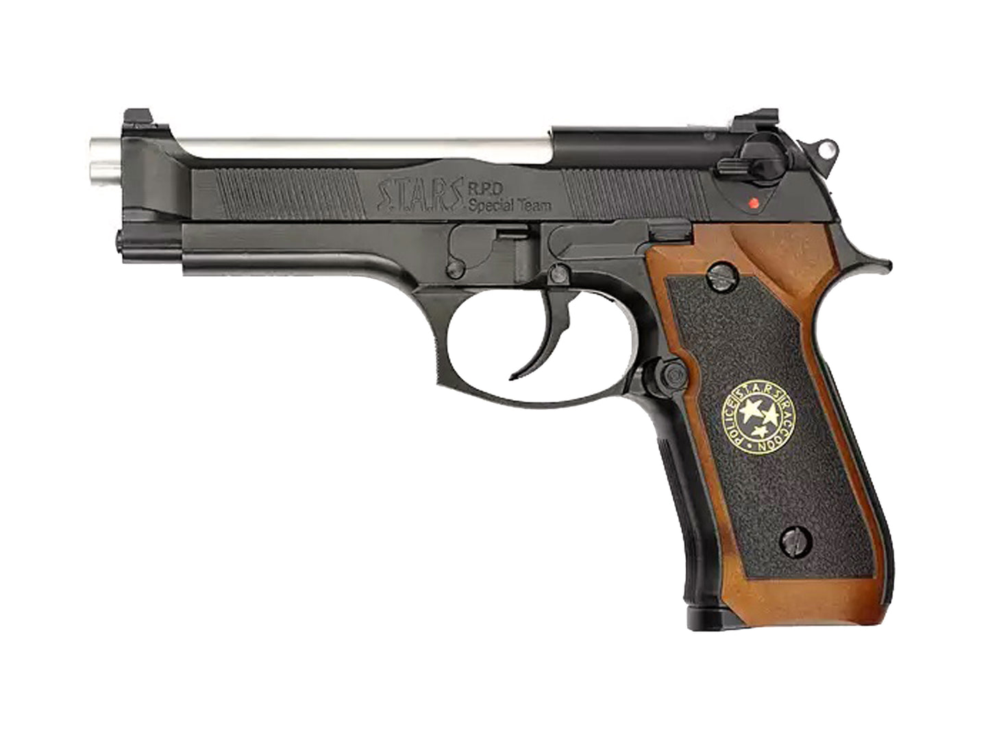 WE Samurai Edge Biohazard M9 Gas Blowback Airsoft Pistol.
