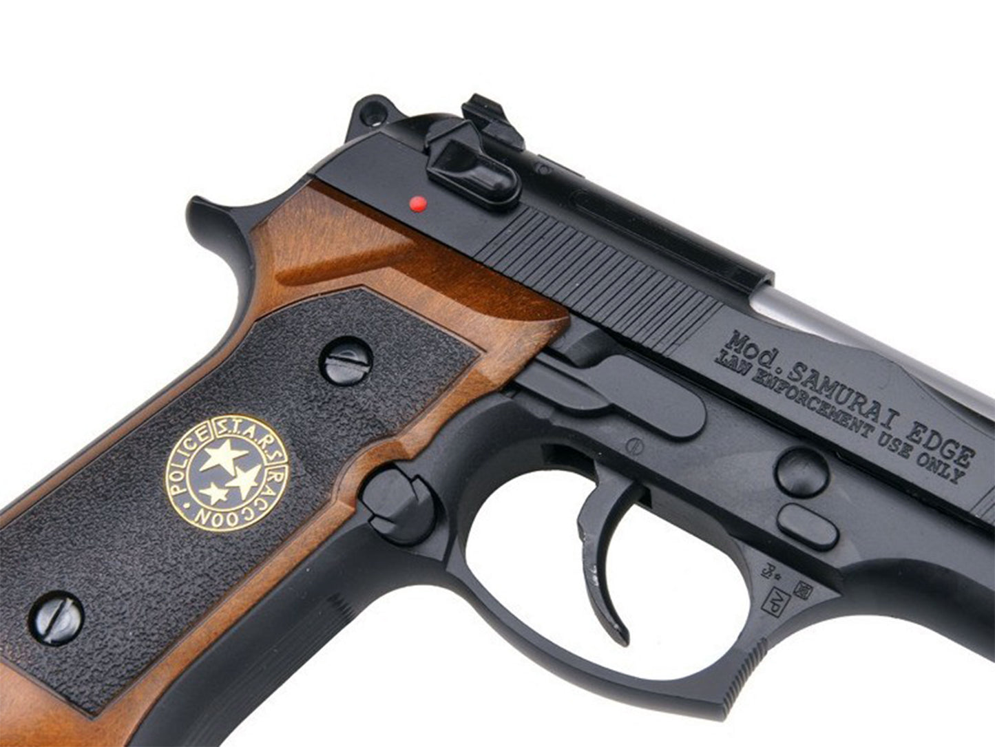 WE Samurai Edge Biohazard M9 Gas Blowback Airsoft Pistol.