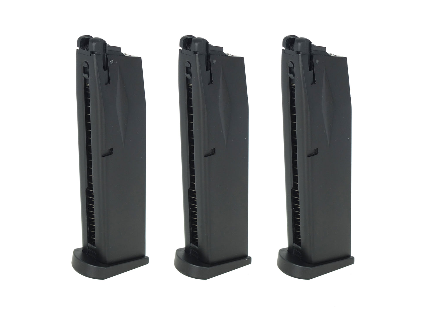WE M9 / M92 / M9A1 シリーズ ハンドガン用 25発 スペアCO2マガジン.