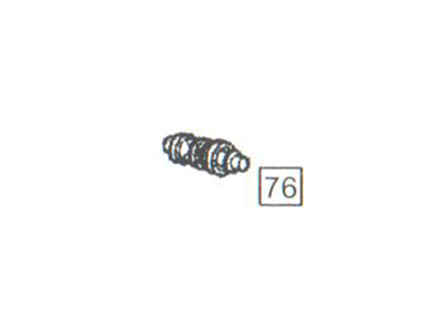 WE MEU / MEU Rail ( SOC ) M1911A1 Series Airsoft Pistol Replacement Part.