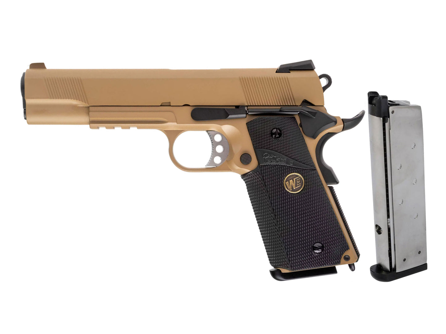 WE MEU Rail ( SOC ) M1911A1 Gas Blowback Airsoft Pistol.