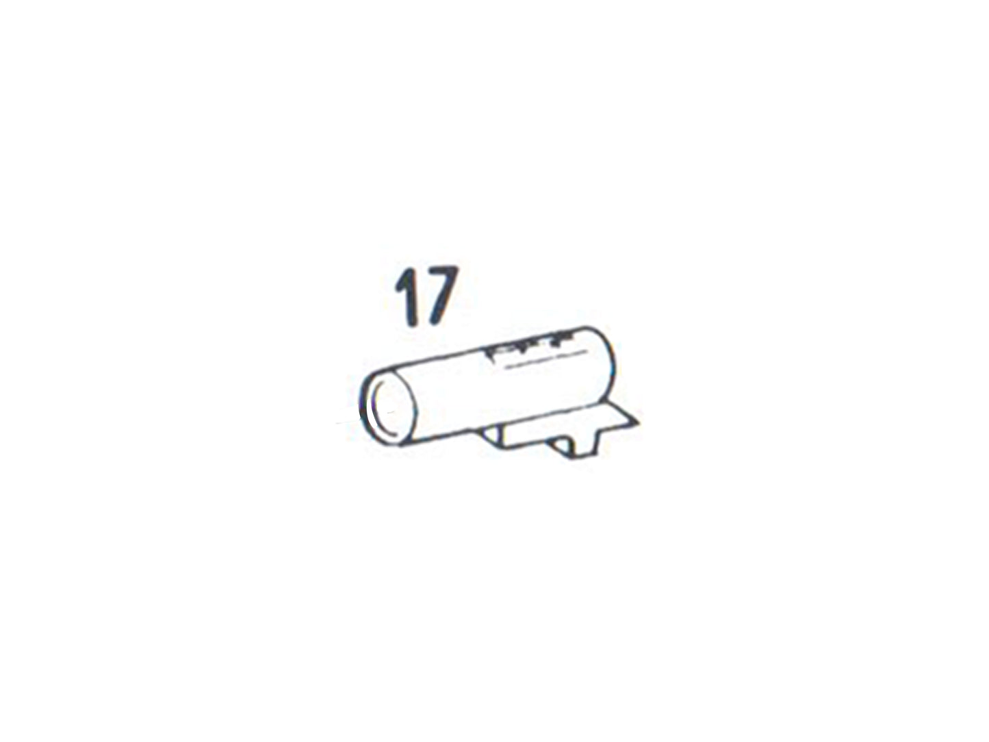 WE Luger 루거 P08 Series 블로우백 가스건 순정부품.