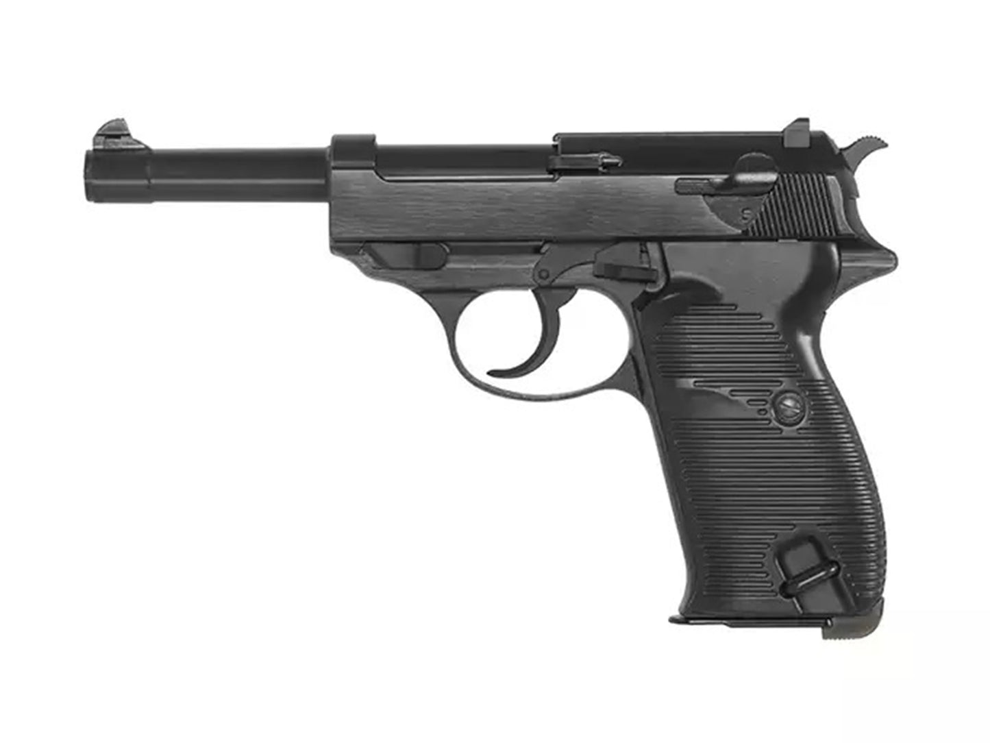 WE WALTHER P38 ( P38-L ) Gas Blowback Airsoft Pistol.