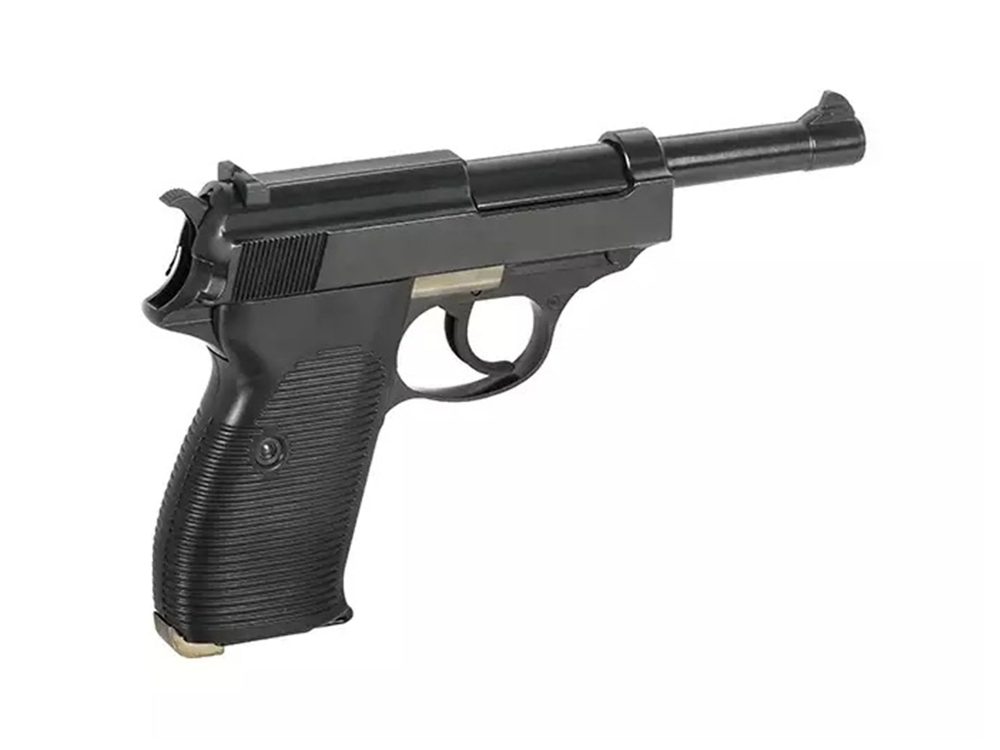 WE WALTHER P38 ( P38-L ) Gas Blowback Airsoft Pistol.