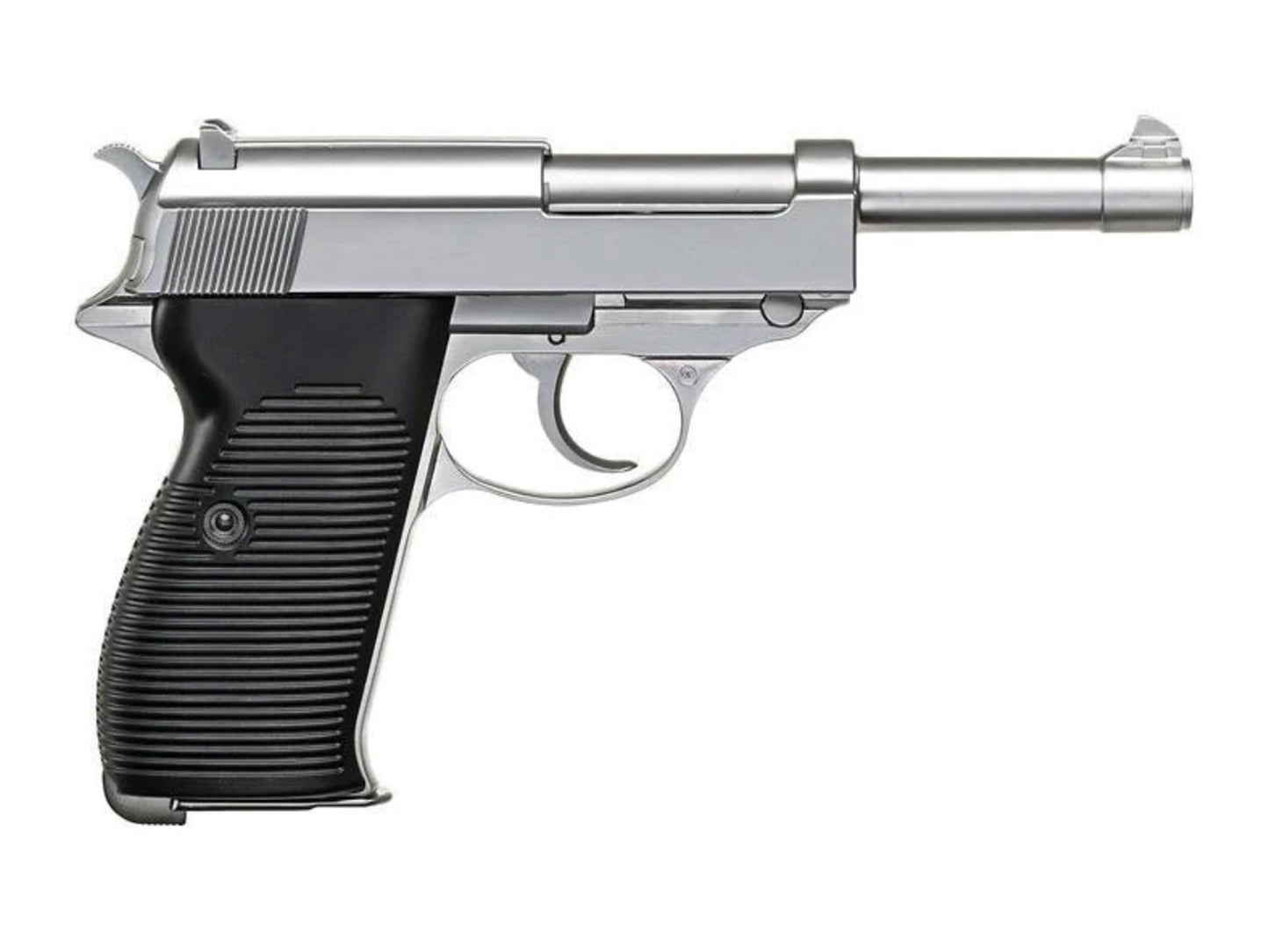 WE WALTHER P38 ( P38-L ) Gas Blowback Airsoft Pistol.