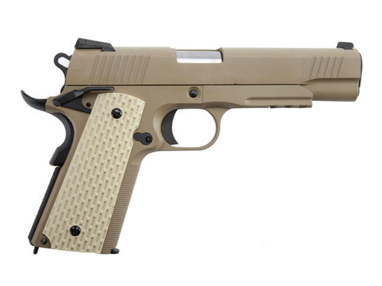 WE KIMBER Desert Warrior Gas Blowback Airsoft Pistol.