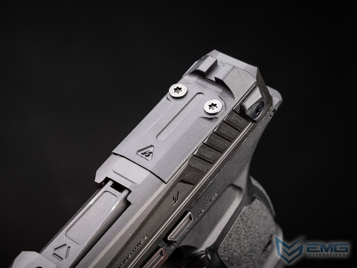 EMG Strike Industries SMP Strike Micro Pistol / P365 Gas Blowback Airsoft Pistol.