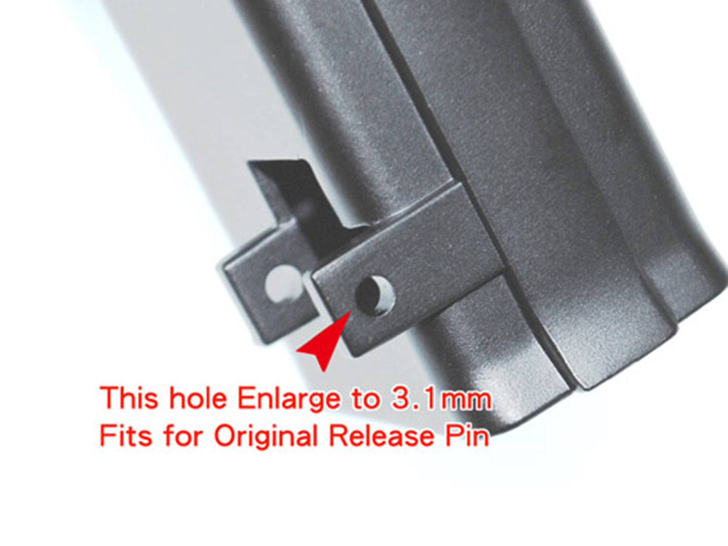 GUARDER Aluminum Receiver For WA / KWC Mini UZI SMG.