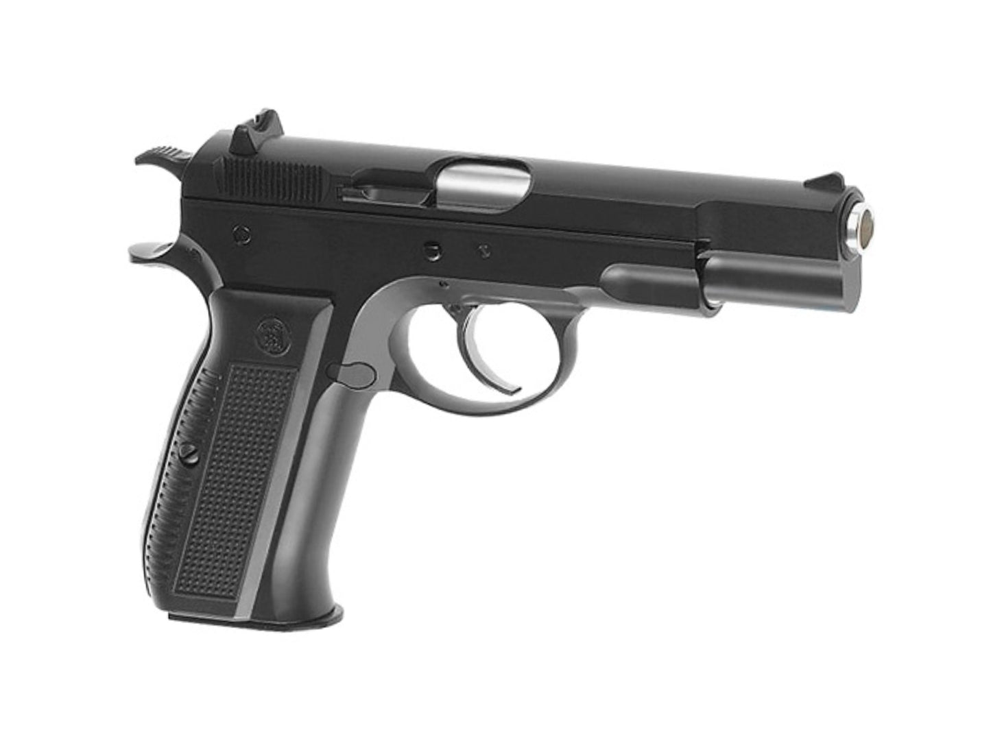 KJ WORKS KP-09 CZ 75 가스 블로우백 에어소프트 권총.
