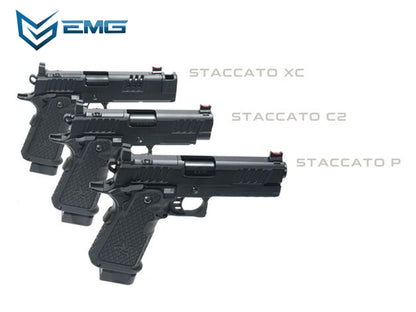 EMG STACCATO XC CNC ガスブローバック ハンドガン.