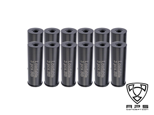 APS Striker-12 MKII Street Sweeper Airsoft Shotgun Shells. (3 BBs / 5 BBs)