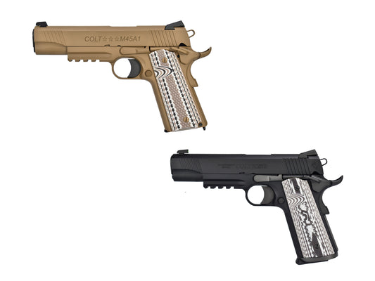 CYBERGUN COLT Licensed M45A1 Gas Blowback Airsoft Pistol.