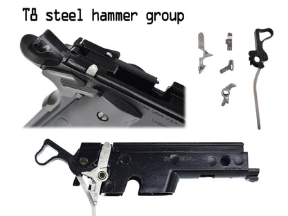 CYBERGUN COLT Licensed 1911 Combat Elite Commander Gas Blowback Airsoft Pistol.