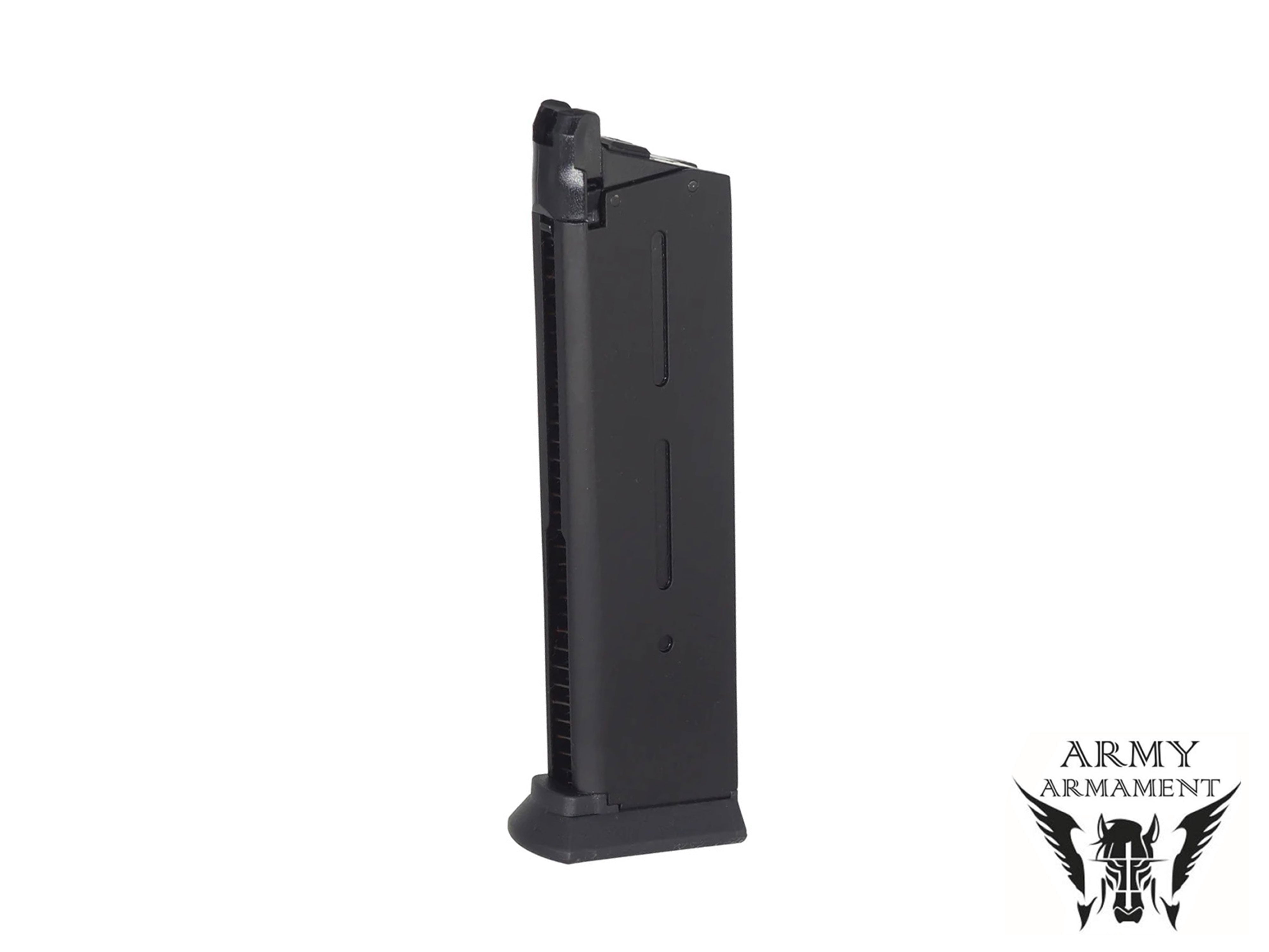 ARMY ARMAMENT R25 / R48 Series 26rds Airsoft Gas Magazine. – TAC-CAT