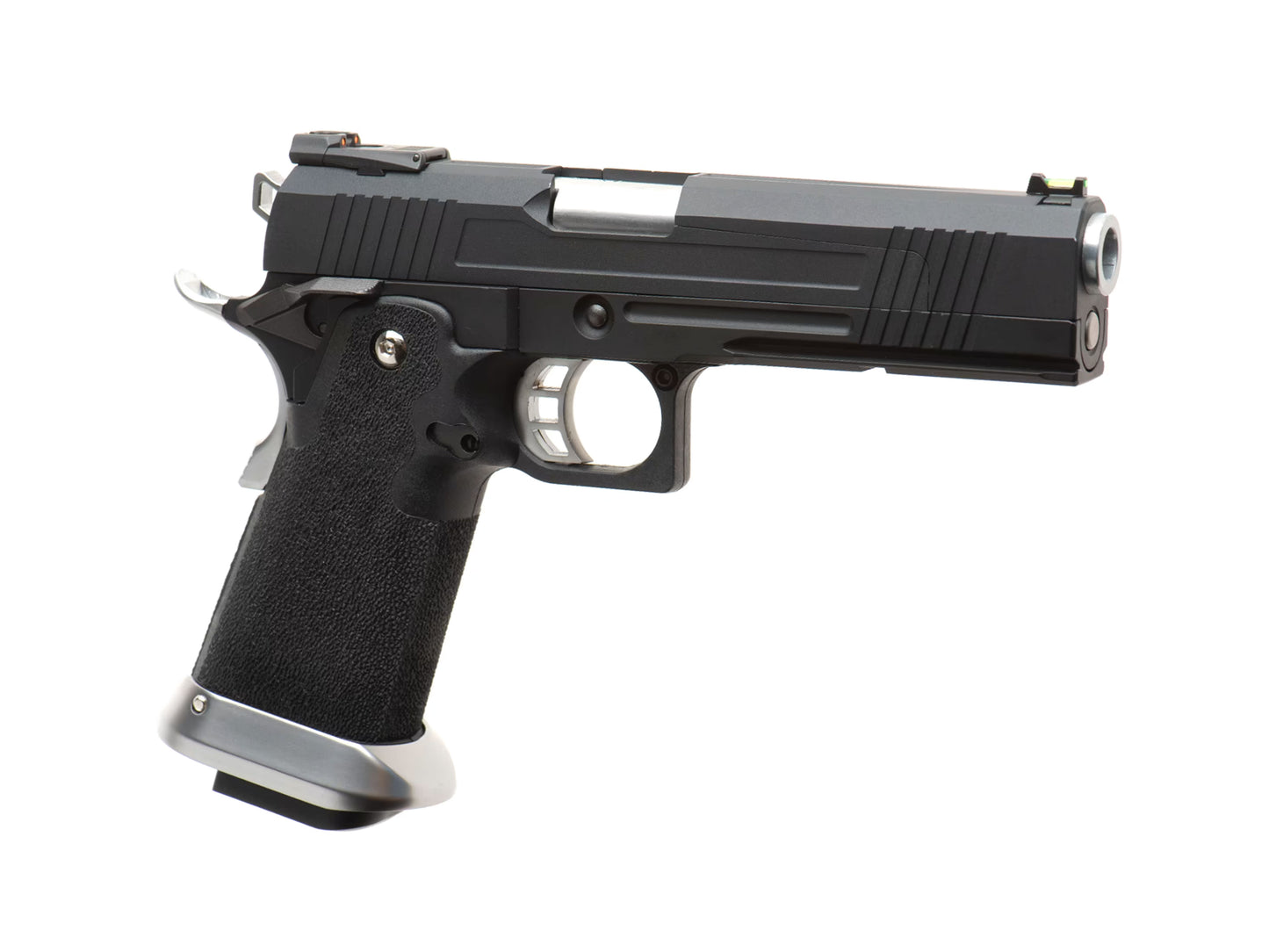 AW Custom HX1102 Hi-Capa Gas Blowback Airsoft Pistol.