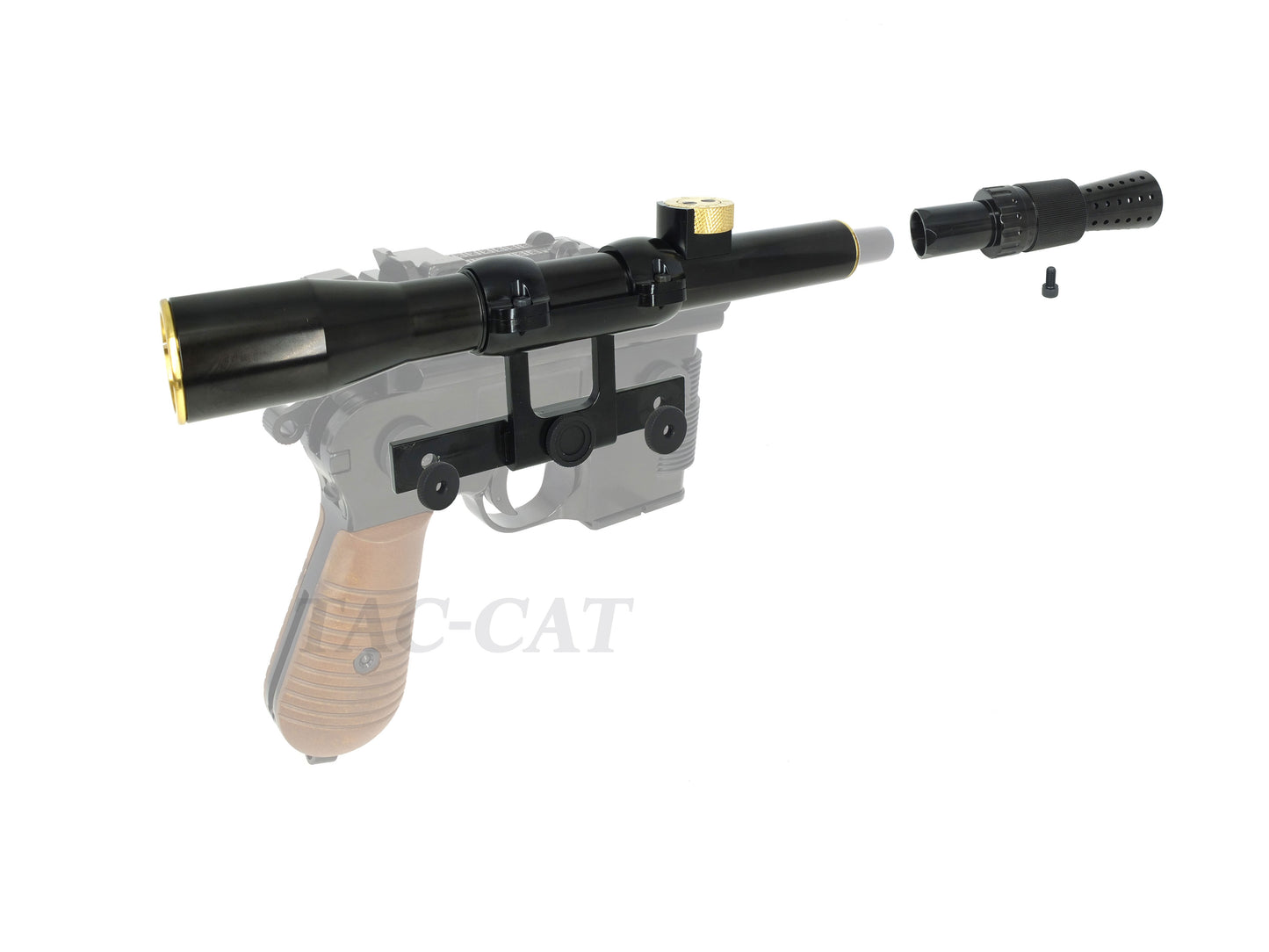 AW CUSTOM SW Han Solo DL-44 Heavy Blaster 스타워즈 블로우백 가스핸드건.