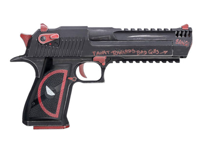 CYBERGUN | AW Deadpool Style Desert Eagle .50AE L6 Gas Blowback Airsoft Pistol.