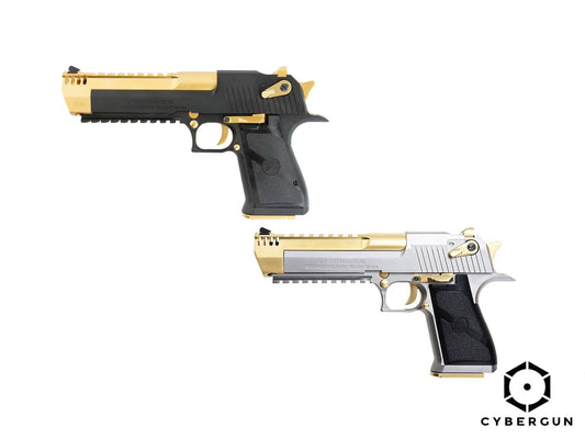 CYBERGUN | AW Desert Eagle .50AE L6 ( 2-Tone ) Gas Blowback Airsoft Pistol.