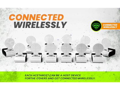 Acetech AceTarget-S Static Wi-Fi Glowing Flip-Up Target.