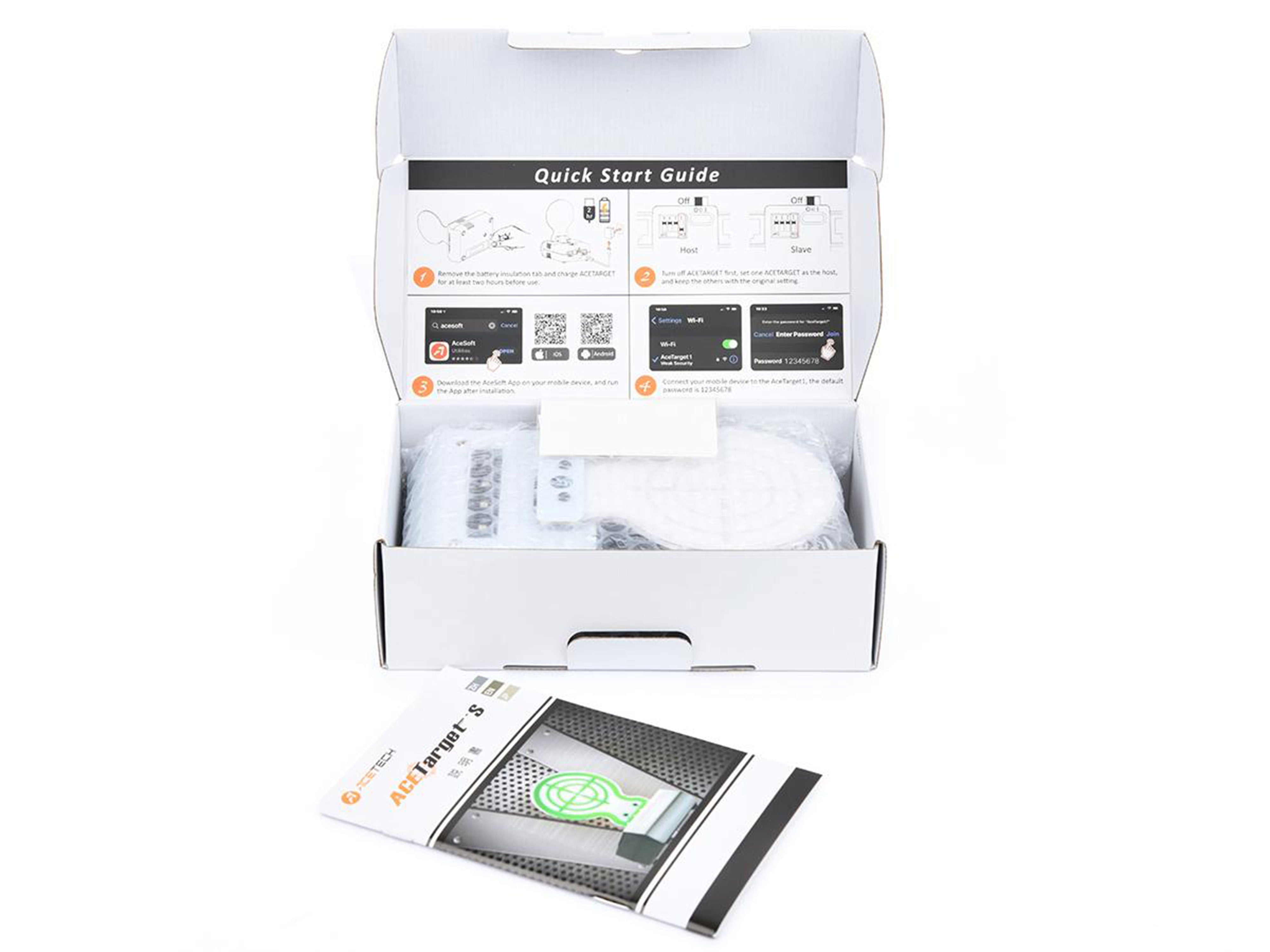 Acetech AceTarget-S Static Wi-Fi Glowing Flip-Up Target. – TAC-CAT