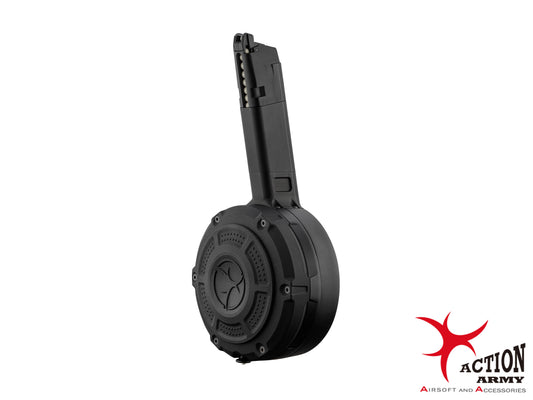 ACTION ARMY AAP-01 / AAP01C Series 350rds Drum Magazine.