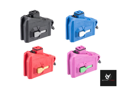 CTM AAP01 / Glock Series HPA M4 Magazine Adapter for Gas Blowback Airsoft Pistol.