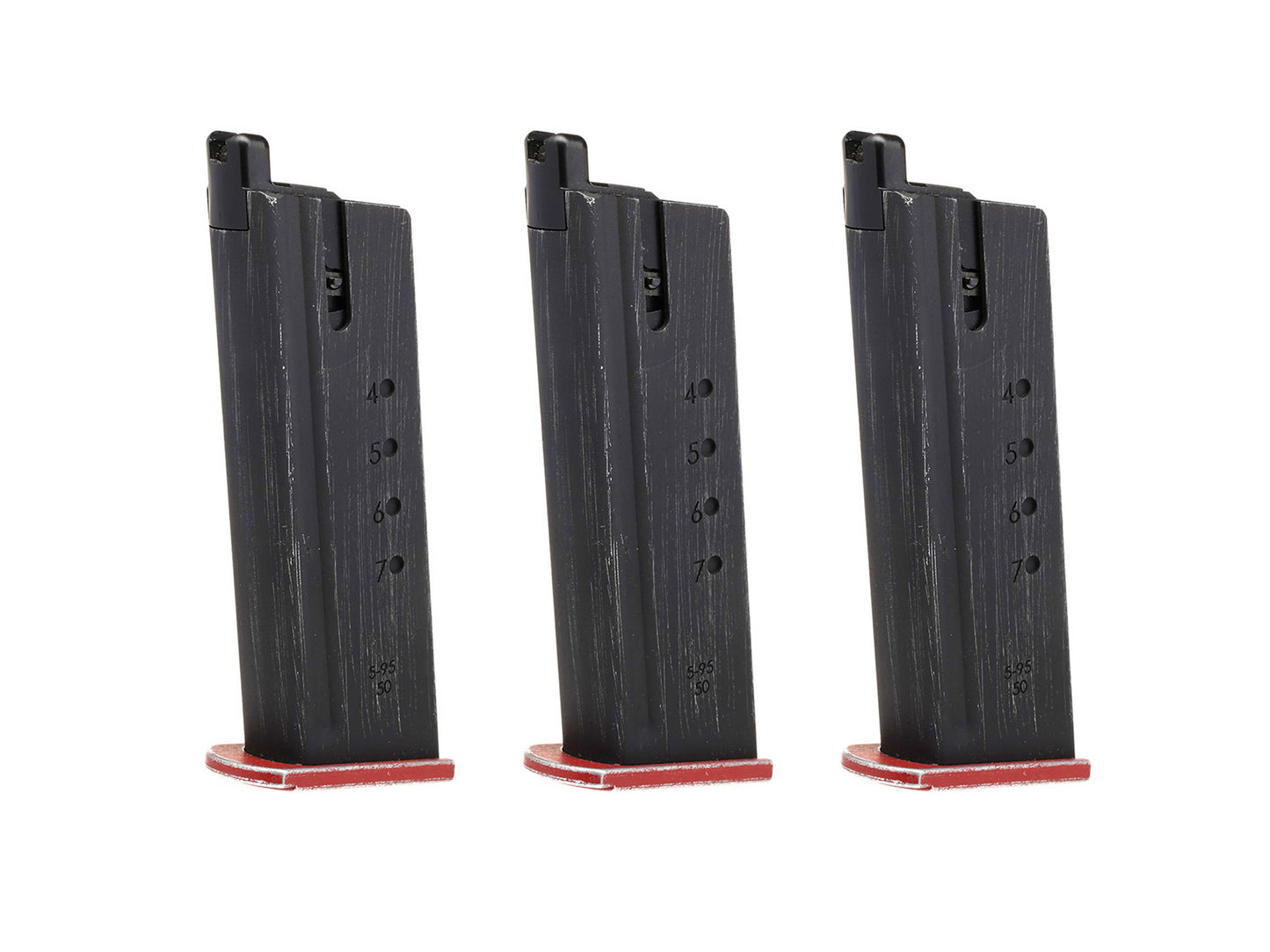 CYBERGUN | AW Deadpool Style Desert Eagle Series 27rds Airsoft Gas Magazine.