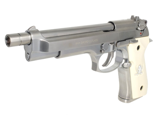 WE M9 / M92F Sword Cutlass Gas Blowback Airsoft Pistol.