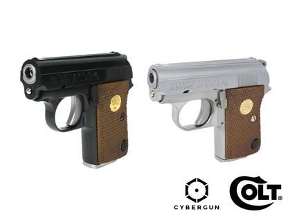 CYBERGUN | COLT 正式ライセンス .25 コルト ポケット ガスブローバック ハンドガン.